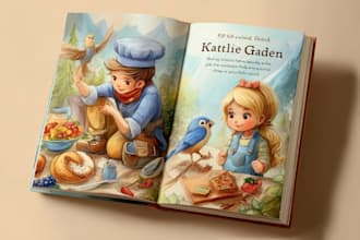 format children book, cookbook for KDP