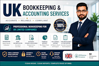 do accounting and bookkeeping for UK company