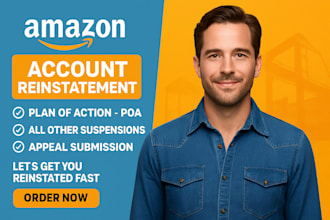 write your amazon poa for account reinstatement