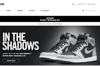 design customize sneakers shopify store footwear website shoe store sneakers web