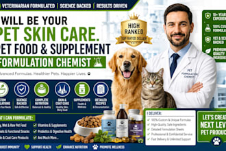 formulate pet care products formula naturally and uniquely