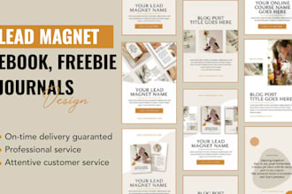 do PDF lead magnet design ebook lead magnet booklet
