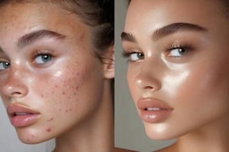 professionally retouch headshots and portraits with high end retouching