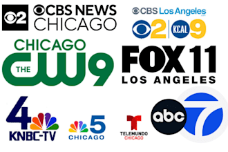 promote your business and advertise your music video on california, chicago TV
