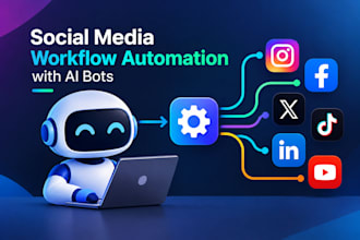 develop social media bots for instagram, youtube, tiktok