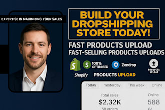 add shopify syncee autods zendrop products upload cj dropshipping store listing
