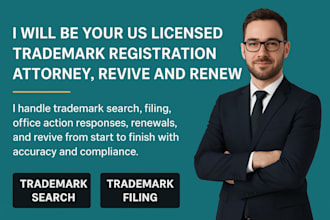 be your US licensed trademark registration attorney revive and renew
