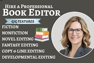 be your fantasy book editor novel story book editor   format fantasy story book