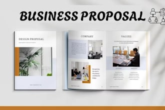 design business proposal, sponsorship proposals,  and reports