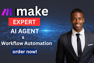 setup make com automation for make com scenario as make com automation expert
