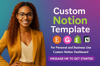 setup notion template dashboard, business notion, notion planner, notion expert