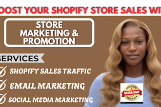promote shopify store, sales funnel, or shopify marketing to boost shopify sales