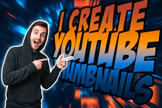 design professional youtube thumbnails for any niche