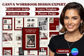 do canva workbook design workbook canva template worksheet canva ebook design