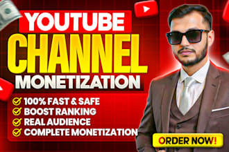 do complete youtube channel monetization promotion