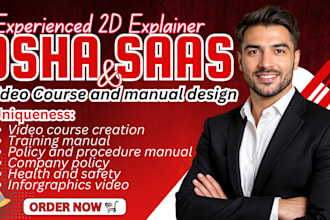 osha training course video, safety PPT design hse presentation design user guide