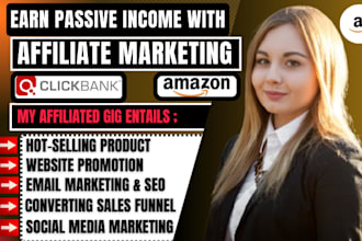 set affiliate marketing link and amazon associates program