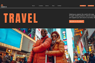 travel website and tour agency website tourism website travel booking website