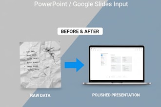 do fast and accurate data entry into powerpoint or google slides