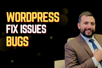 fix wordpress issues, fix errors and bugs