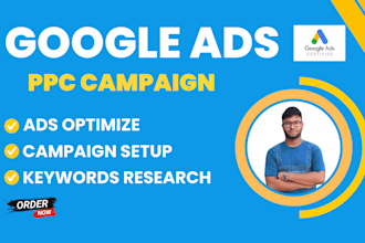 setup and manage google ads adwords ppc campaigns
