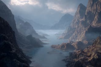 create a procedural houdini environment