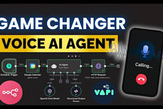 develop ai agent, ai receptionist, ai calling or voice agent, vapi ai