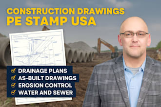 create seal architectural site plans licensed engineer for florida texas