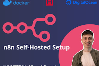 install self hosted n8n on hetzner, digitalocean vps