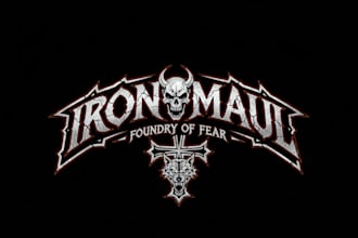 design a thrash metal band logo