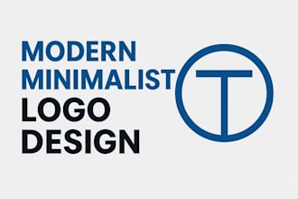 design a modern minimalist logo for your business