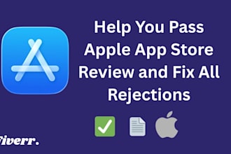help you pass apple app store review and fix all rejection