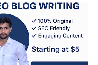 write blog posts and articles