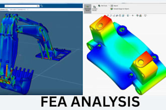 do fea analysis, finite element simulation for thermal and structural design
