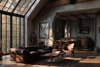 design and render realistic interiors in blender
