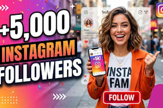 instantly get 5000 real instagram followers