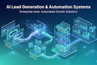 build ai lead generation and linkedin automation systems