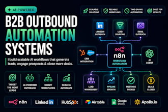 build ai lead generation systems for b2b outbound