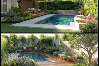 design your garden, amazing landscape design