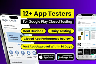 provide 12 testers google play closed testing 20 testers 12 app tester in 14 day