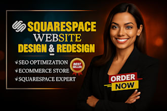 build squarespace website development, redesign squarespace website, squarespace