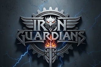 design a power metal logo