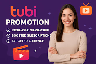 promote your tubi movie project with professional marketing
