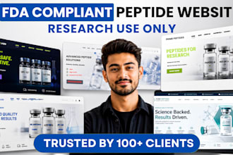 fda compliant peptide website research peptide store woocommerce peptide website