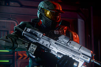 create a 3d halo render using blender