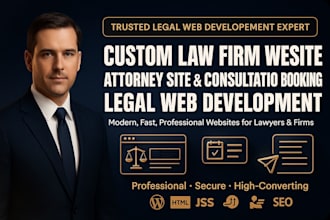 law firm website attorney site consultation booking, legal web dev lawyer site