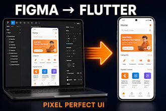 convert figma design to flutter UI code pixel perfect