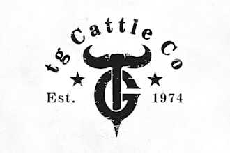 do cattle brand, western, ranch logo creation