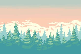 create parallax pixel art backgrounds for your 2d game