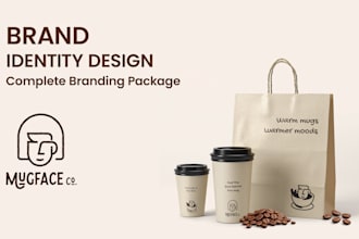 create brand identity design and brand style guidelines